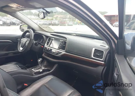 2015 Toyota Highlander Limited V6 из США, поврежденный, VIN 5TDYKRFH7FS062239